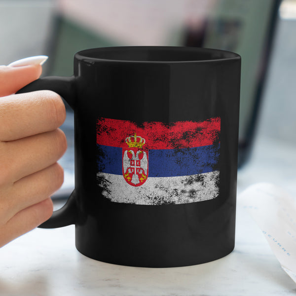 Serbia Flag Mug
