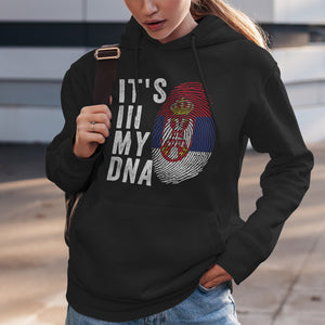 It's In My DNA - Serbia Flag Hoodie