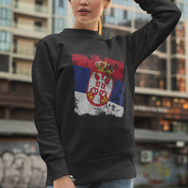 Serbia Flag Sweatshirt