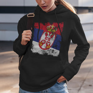 Serbia Flag Hoodie