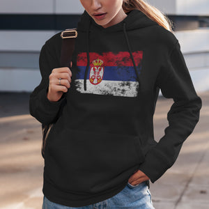 Serbia Flag Hoodie