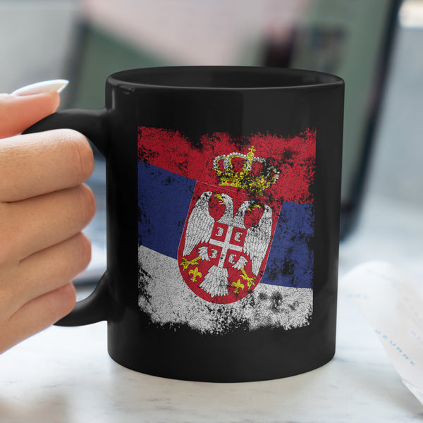 Serbia Flag Mug