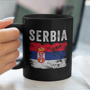 Serbia Flag Mug