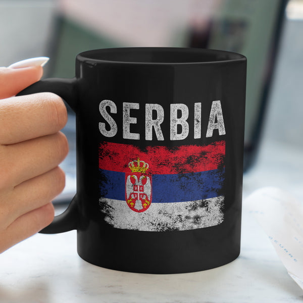 Serbia Flag Mug