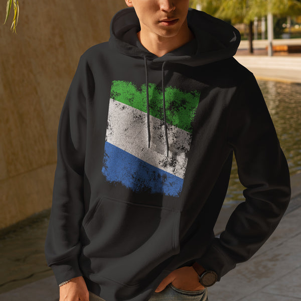 Sierra Leone Flag Hoodie