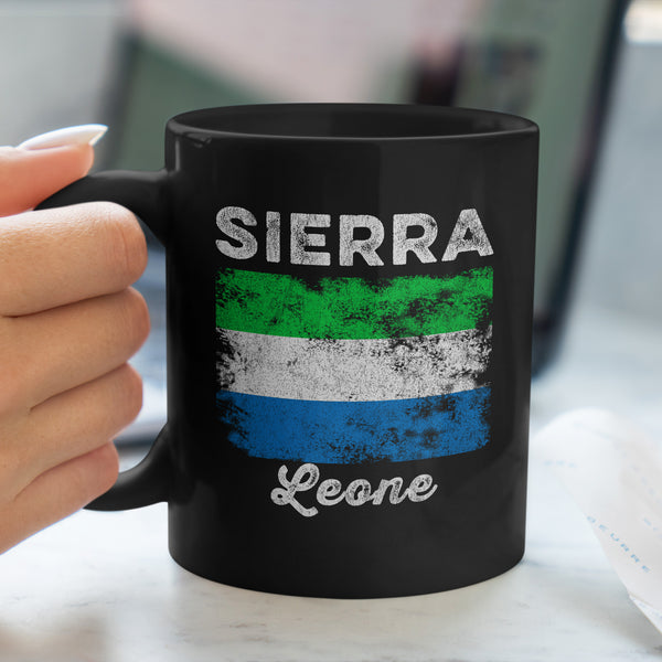 Sierra Leone Flag Mug