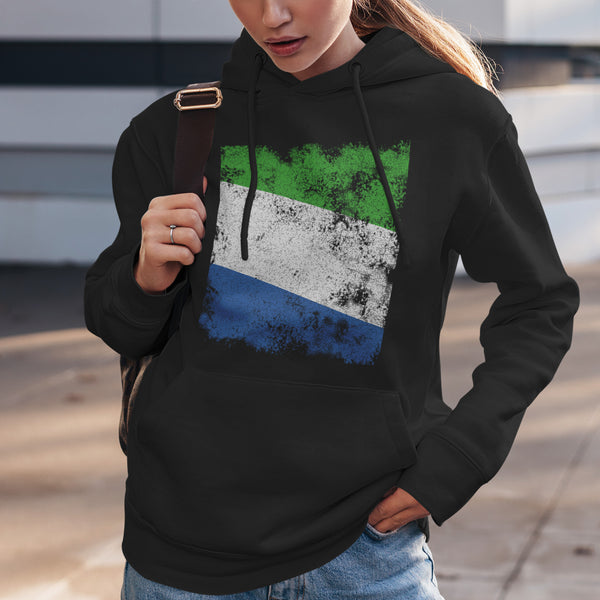 Sierra Leone Flag Hoodie