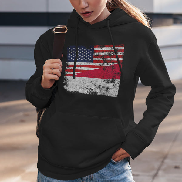Singapore USA Flag Hoodie