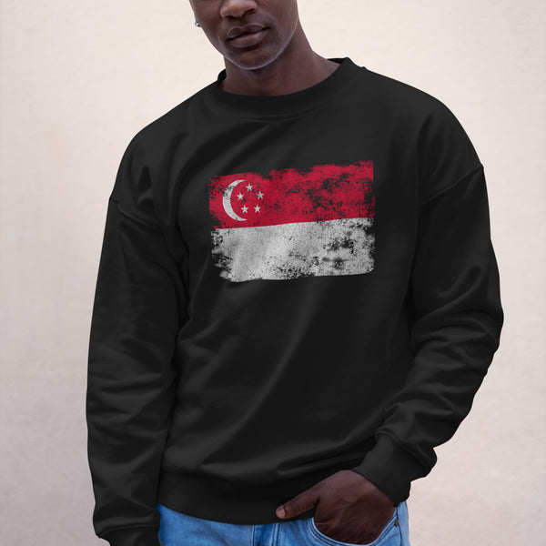 Singapore Flag Sweatshirt