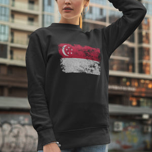 Singapore Flag Sweatshirt