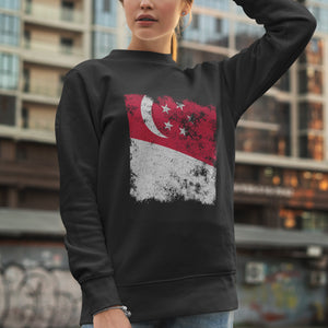 Singapore Flag Sweatshirt