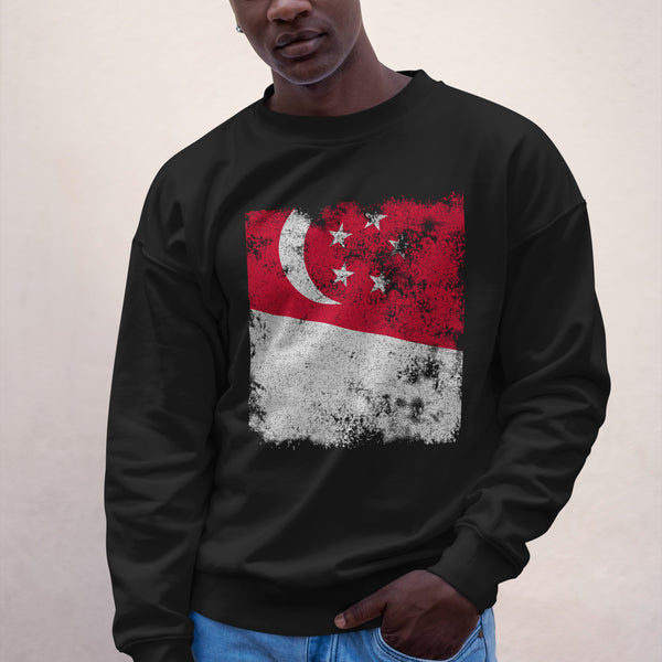 Singapore Flag Sweatshirt