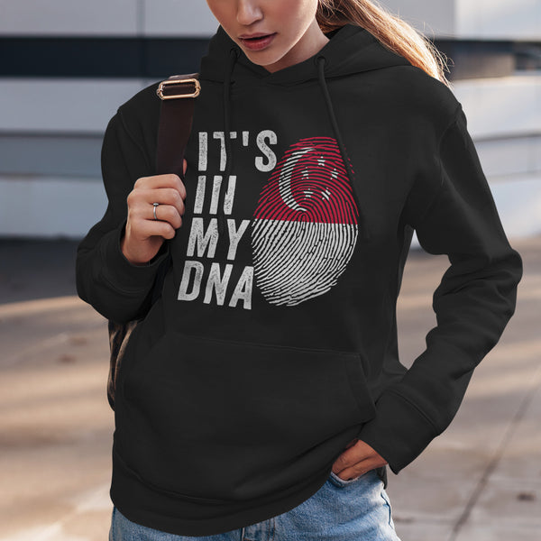 It's In My DNA - Singapore Flag Hoodie