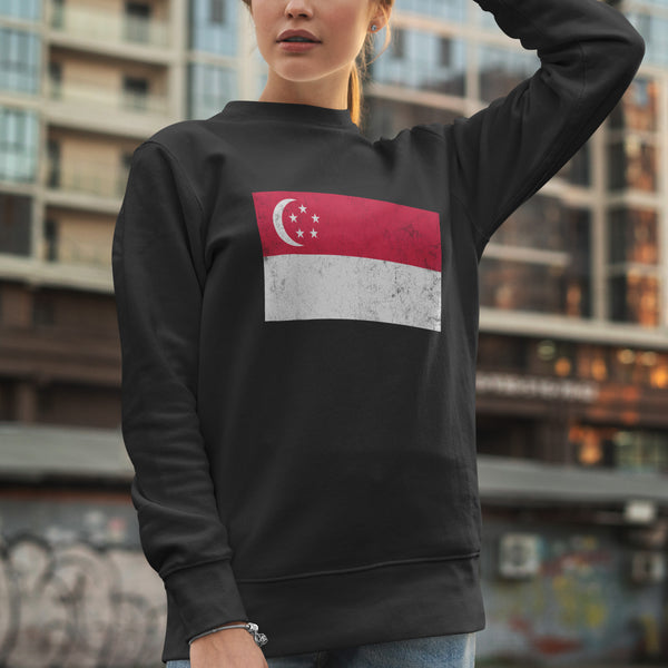 Singapore Flag Sweatshirt