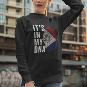 It's In My DNA - Sint Maarten Flag Sweatshirt