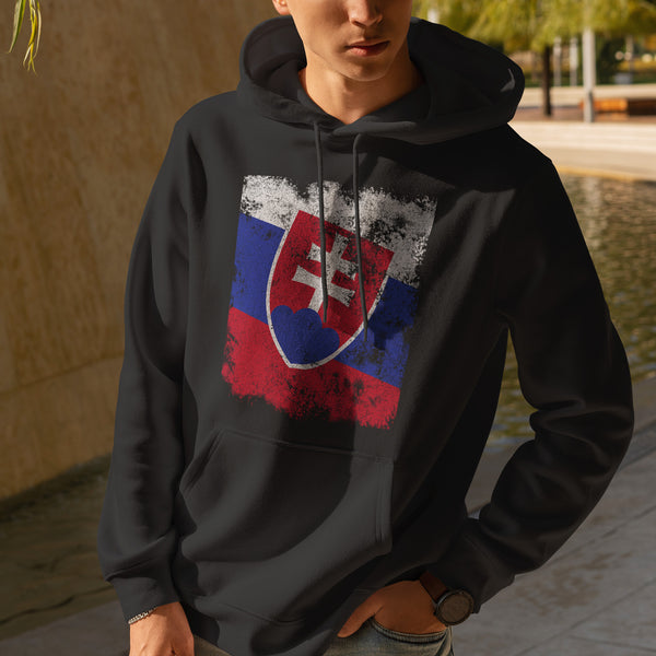 Slovakia Flag Hoodie