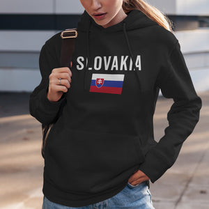 Slovakia Flag Hoodie