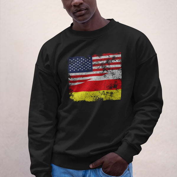 South Ossetia USA Flag Sweatshirt