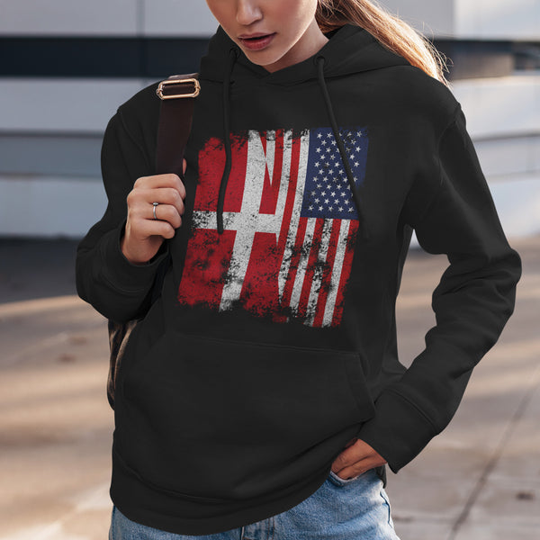 Sovereign Military Order Malta USA Flag Hoodie Black / S