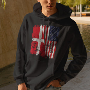 Sovereign Military Order Malta USA Flag Hoodie Black / S