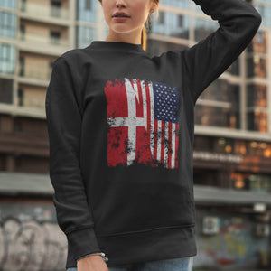 Sovereign Military Order Malta USA Flag Sweatshirt Black / S