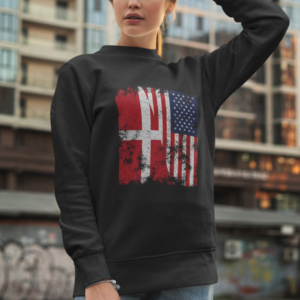 Sovereign Military Order Malta USA Flag Sweatshirt Black / S