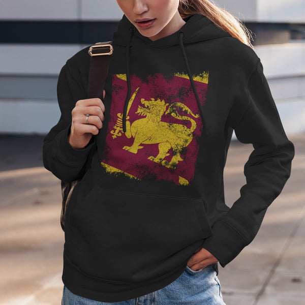 Sri Lanka Flag Hoodie