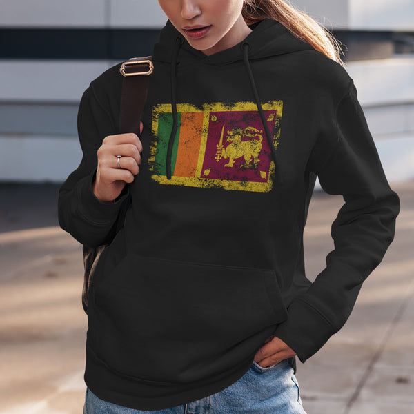 Sri Lanka Flag Hoodie