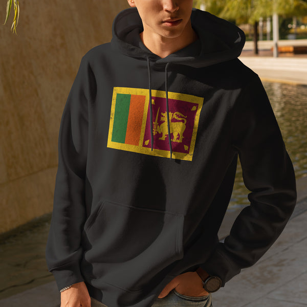 Sri Lanka Flag Hoodie