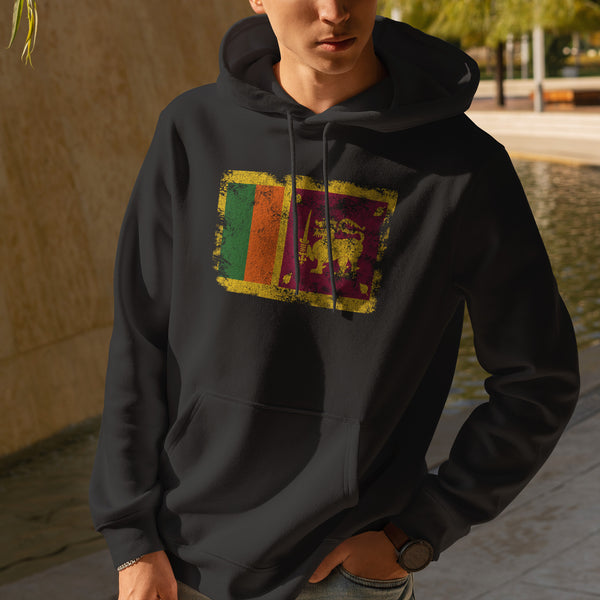 Sri Lanka Flag Hoodie