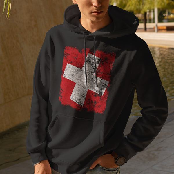 Switzerland Flag Hoodie