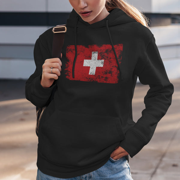 Switzerland Flag Hoodie