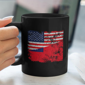 Taiwan USA Flag Mug
