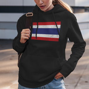 Thailand Flag Hoodie