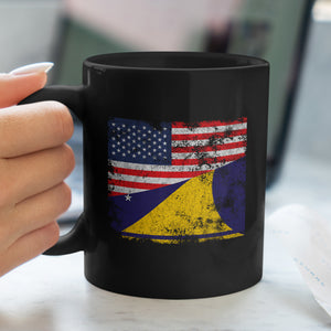 Tokelau USA Flag Mug