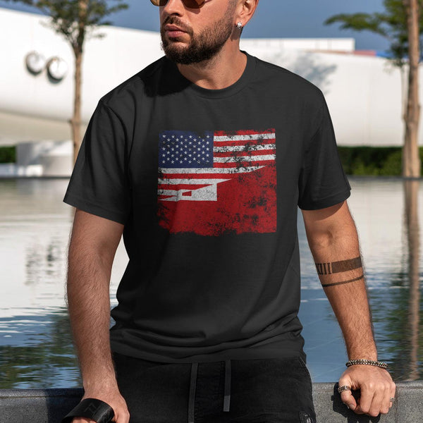 Tonga USA Flag T-Shirt