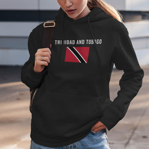 Trinidad and Tobago Flag Hoodie Black / S