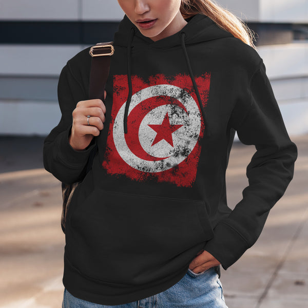 Tunisia Flag Hoodie