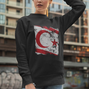 Turkish Republic of Northern Cyprus Flag Sweatshirt