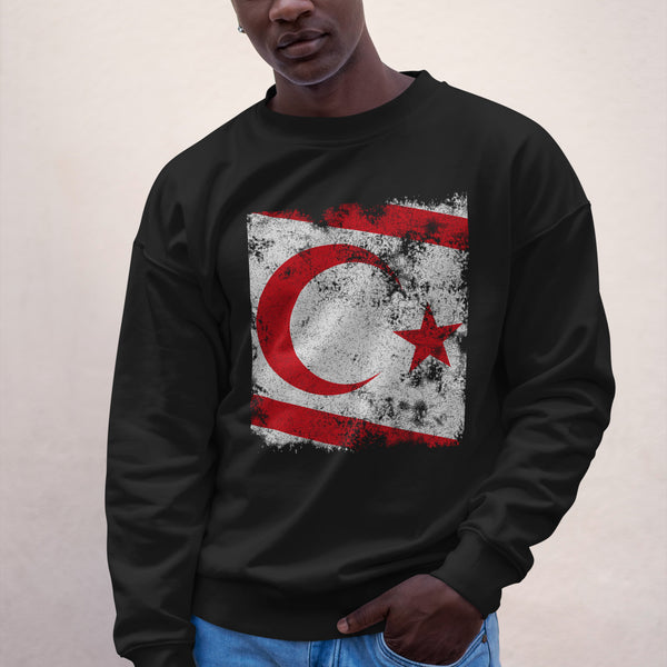 Turkish Republic of Northern Cyprus Flag Sweatshirt