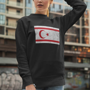Turkish Republic of Northern Cyprus Flag Sweatshirt