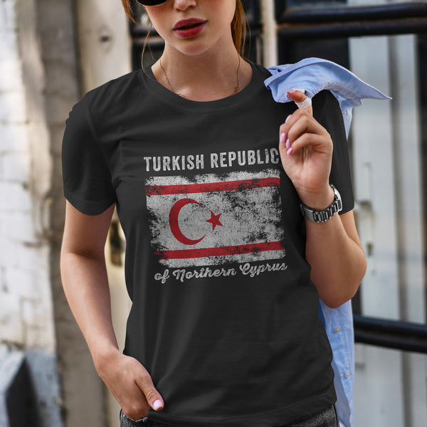 Turkish Republic of Northern Cyprus Flag T-Shirt