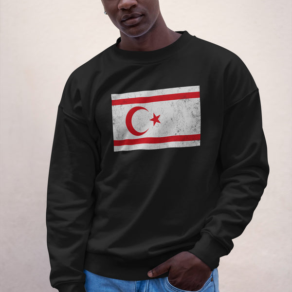 Turkish Republic of Northern Cyprus Flag Sweatshirt