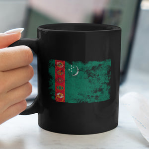 Turkmenistan Flag Mug