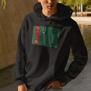 Turkmenistan Flag Hoodie