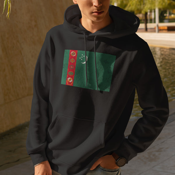 Turkmenistan Flag Hoodie