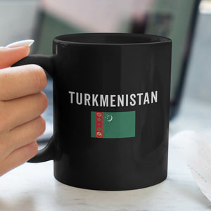 Turkmenistan Flag Mug