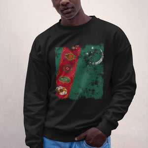 Turkmenistan Flag Sweatshirt