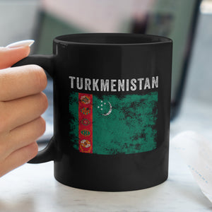 Turkmenistan Flag Mug