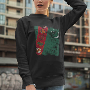 Turkmenistan Flag Sweatshirt
